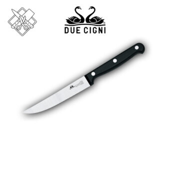 Coltello Singolo Bistecca Due Cigni Liscio lama 11