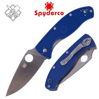 Coltello Spyderco Tenacious Blue S35VN FRN