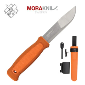 Coltello Morakniv Kansbol con Survival Kit arancio